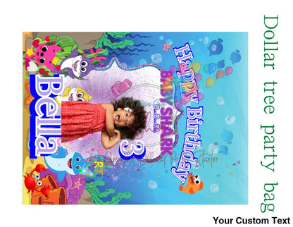 CT GLAM CAM SHOP ULTIMATE DIGITAL PARTY FAVORS BUNDLE-BABY SHARK (EDITABLE)