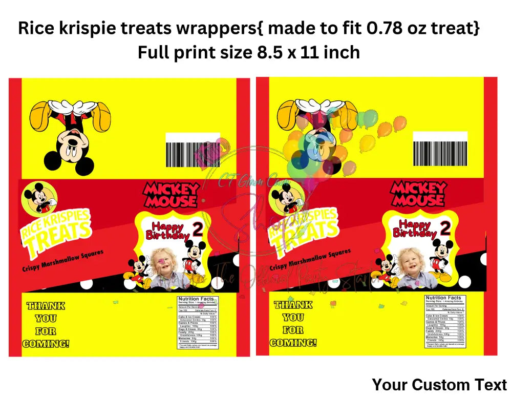 CT GLAM CAM SHOP DIGITAL ULTIMATE MICKEY MOUSE PARTY FAVOR BUNDLE( Editable)