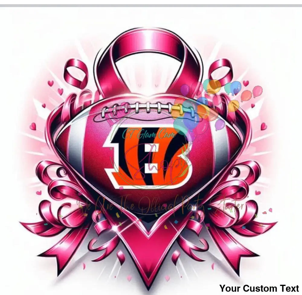 Breast Cancer Awareness NFL Template Bundle