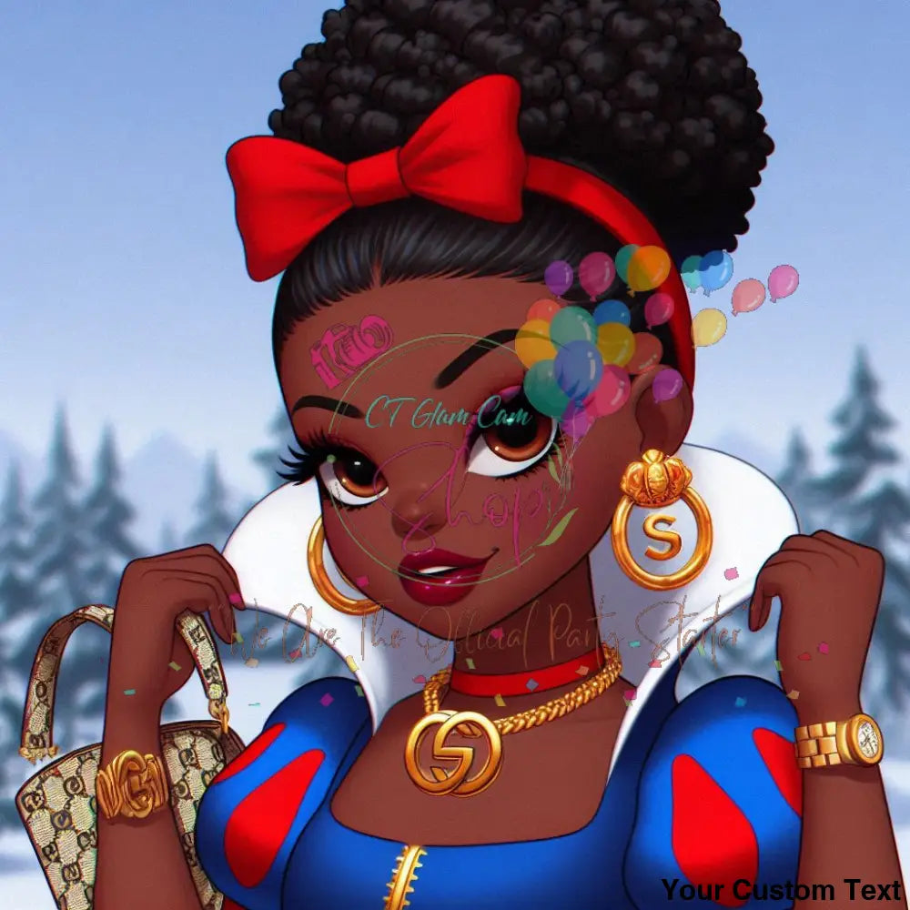 AI Black American Snow White Bundle