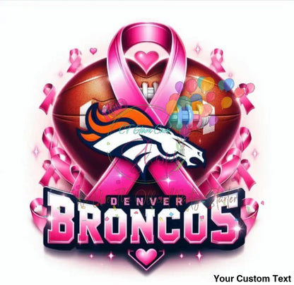 Breast Cancer Awareness NFL Template Bundle