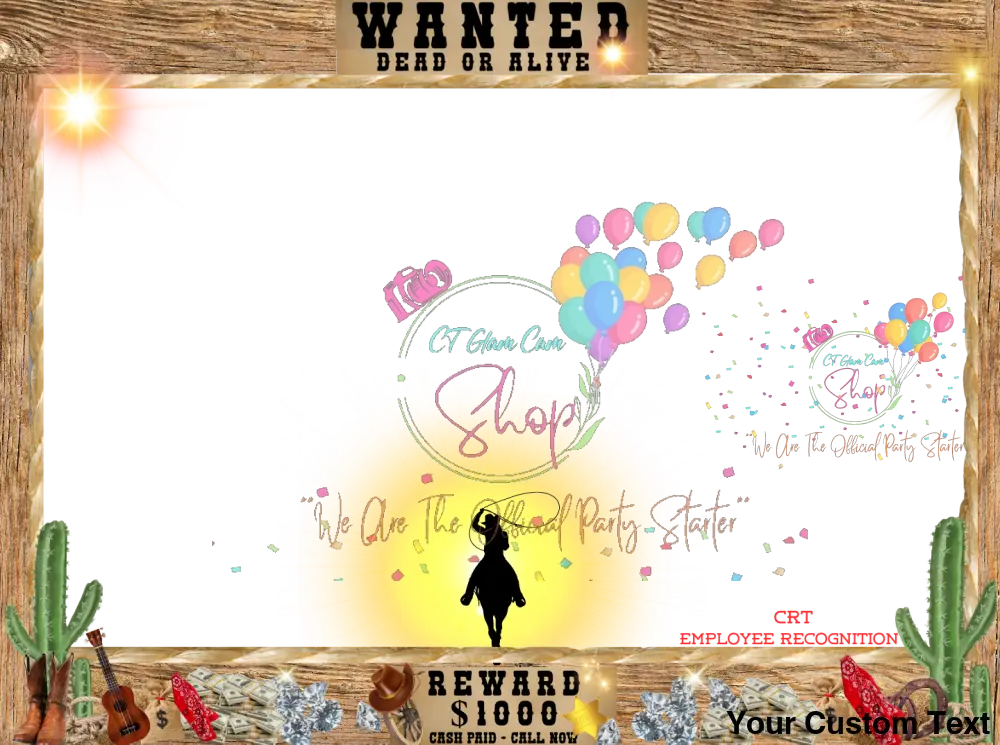 360 Photo Booth  Digital Overlay for a Unique Booth Experience Bundle