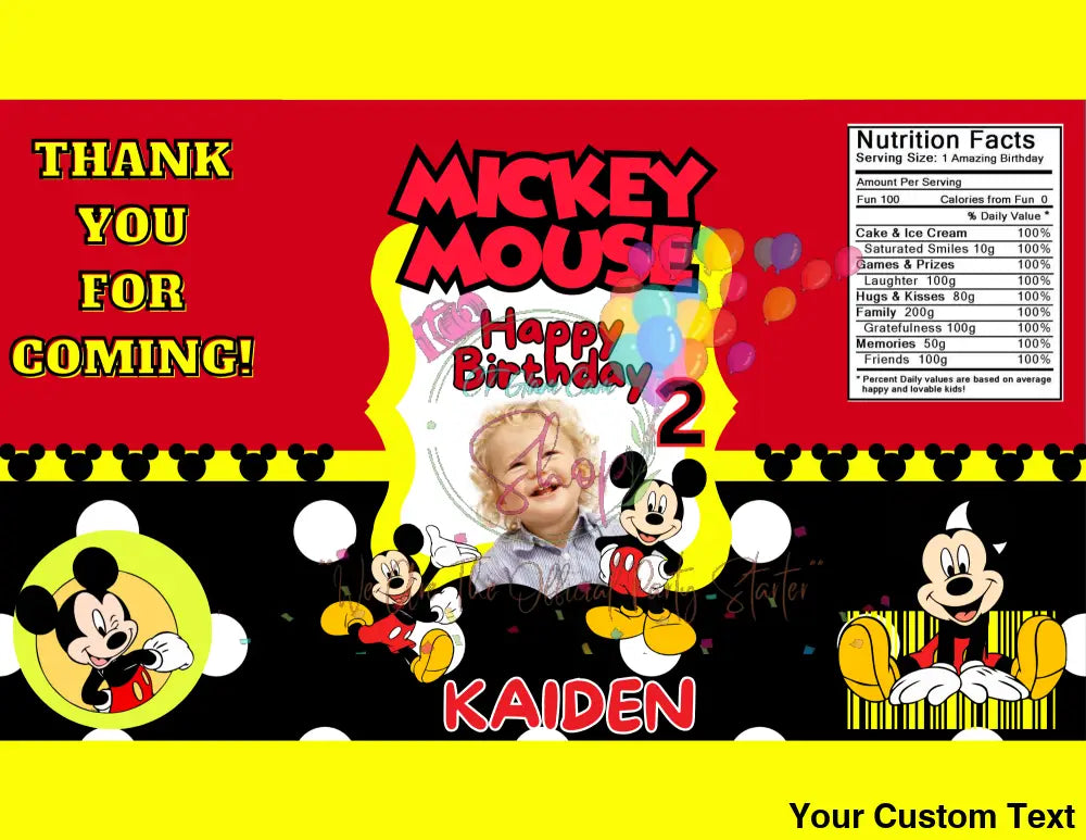 CT GLAM CAM SHOP DIGITAL ULTIMATE MICKEY MOUSE PARTY FAVOR BUNDLE( Editable)
