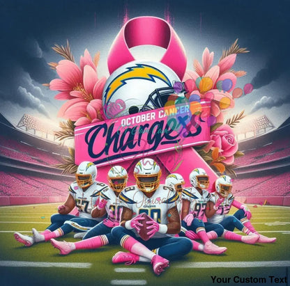 Breast Cancer Awareness NFL Template Bundle