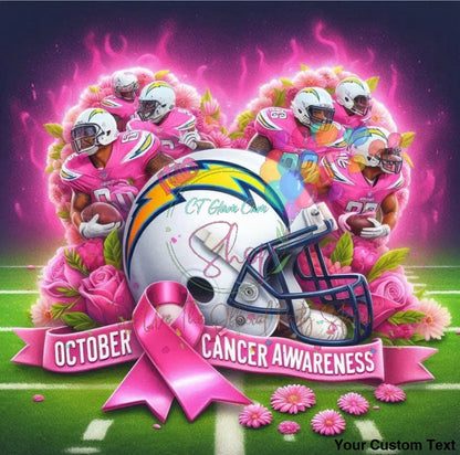 Breast Cancer Awareness NFL Template Bundle