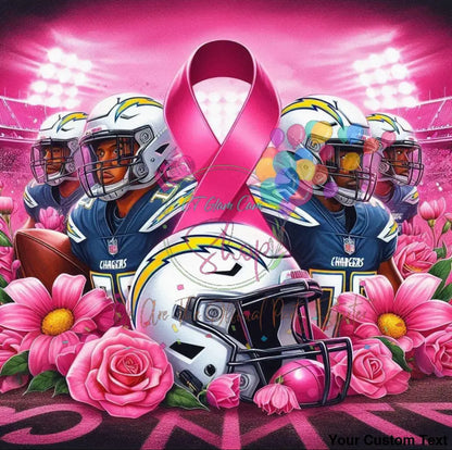 Breast Cancer Awareness NFL Template Bundle