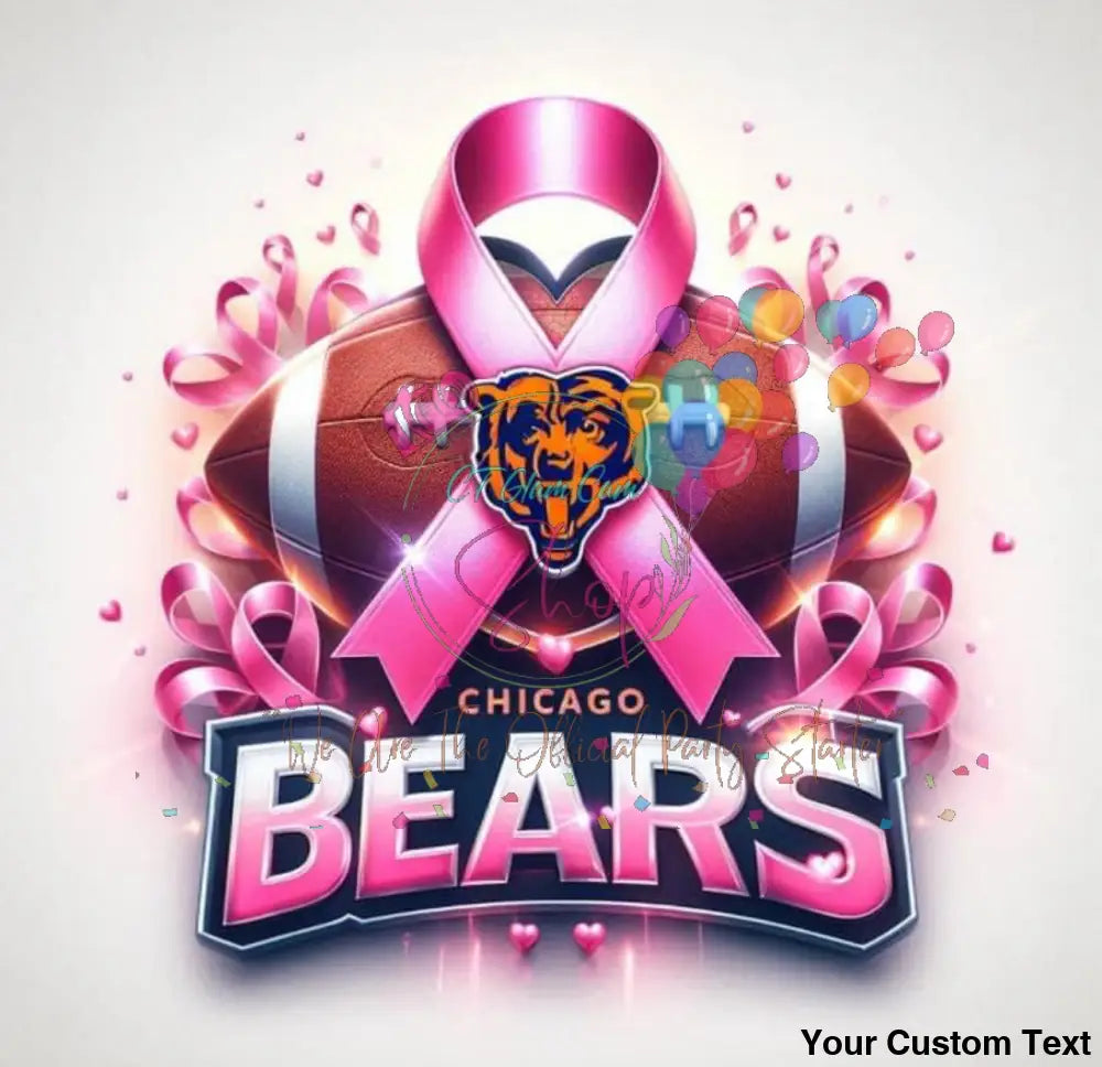 Breast Cancer Awareness NFL Template Bundle