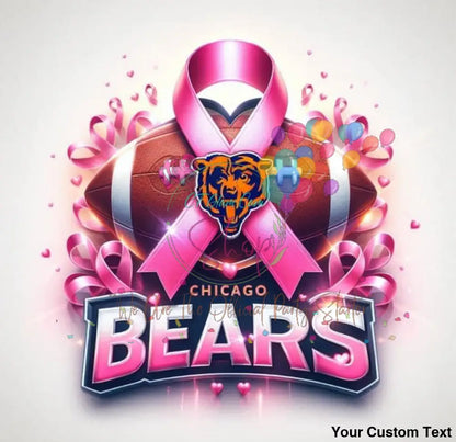Breast Cancer Awareness NFL Template Bundle