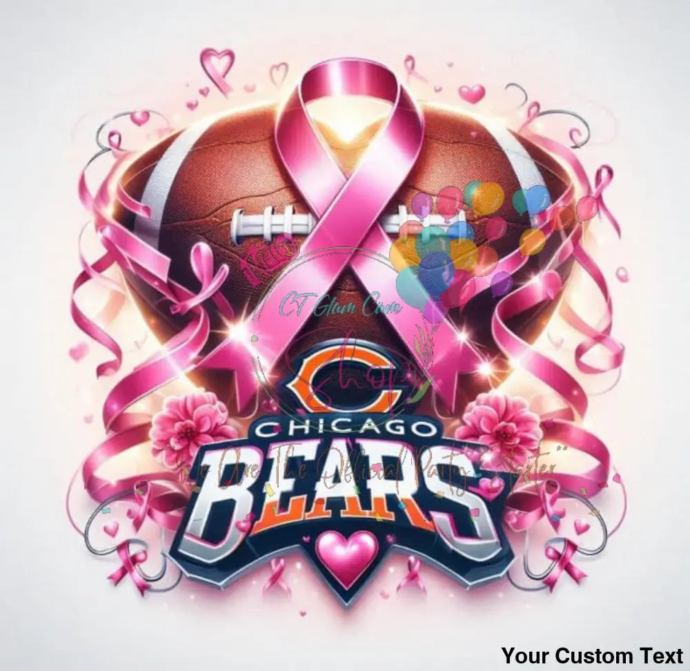 Breast Cancer Awareness NFL Template Bundle