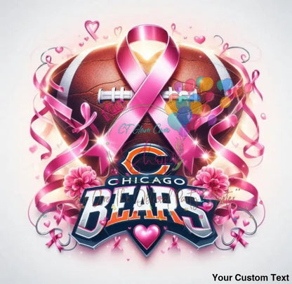 Breast Cancer Awareness NFL Template Bundle