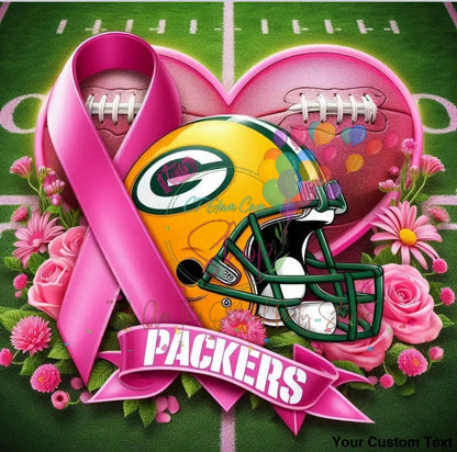 Breast Cancer Awareness NFL Template Bundle