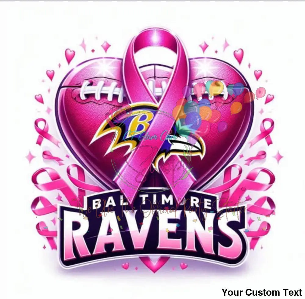 Breast Cancer Awareness NFL Template Bundle