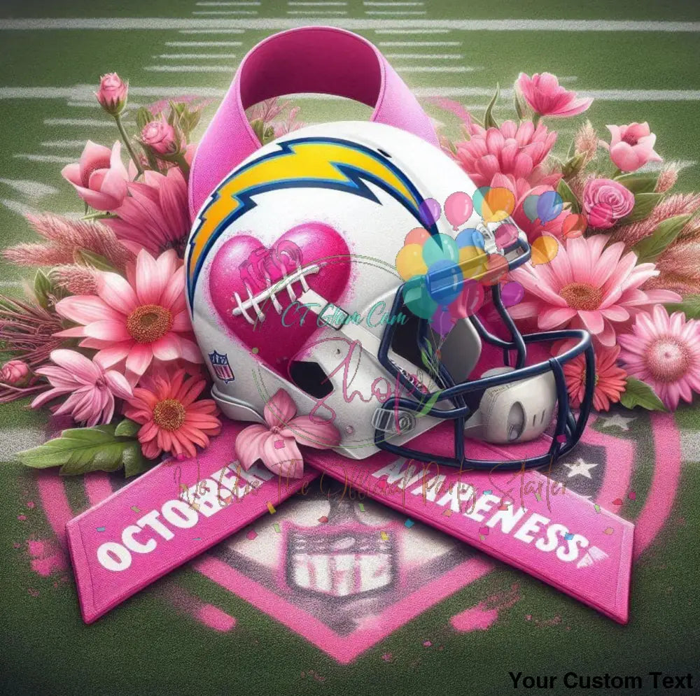 Breast Cancer Awareness NFL Template Bundle