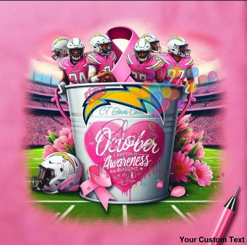 Breast Cancer Awareness NFL Template Bundle