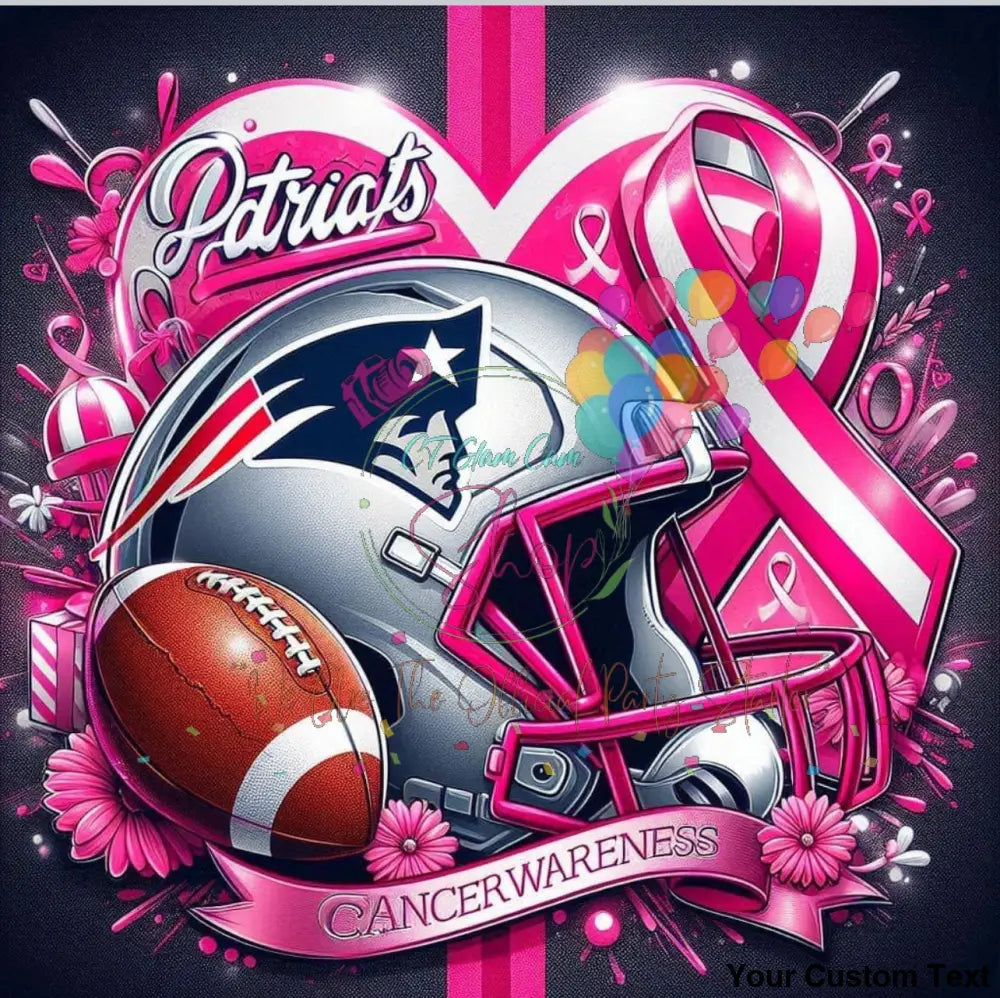 Breast Cancer Awareness NFL Template Bundle