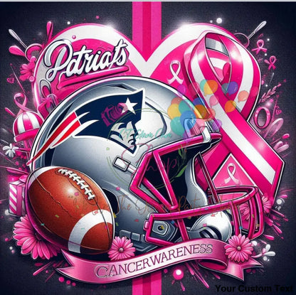 Breast Cancer Awareness NFL Template Bundle