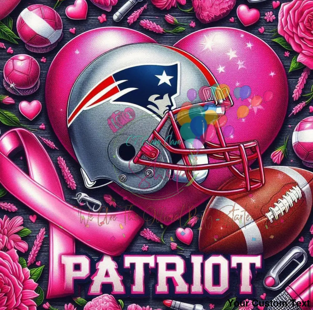 Breast Cancer Awareness NFL Template Bundle