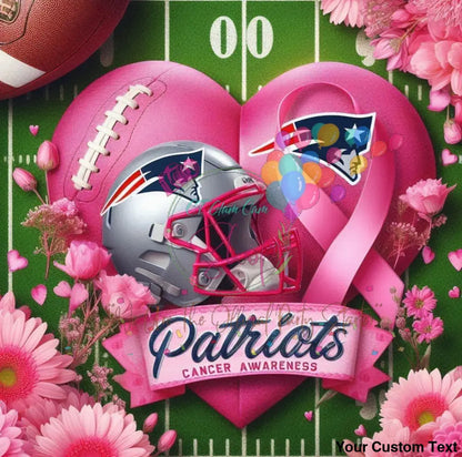 Breast Cancer Awareness NFL Template Bundle