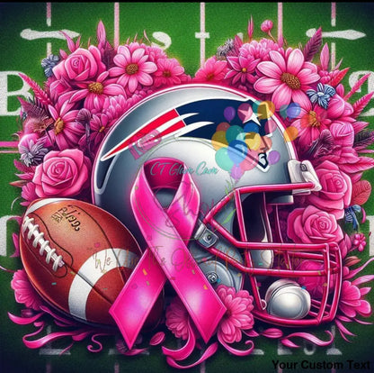 Breast Cancer Awareness NFL Template Bundle
