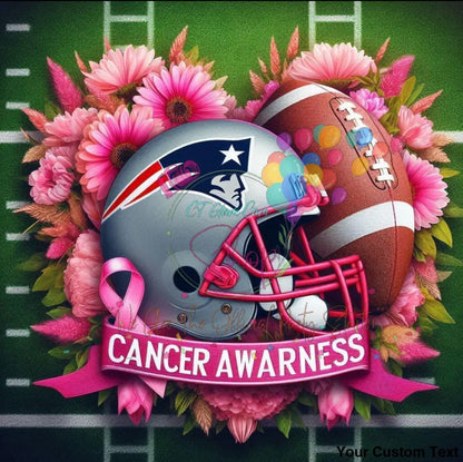 Breast Cancer Awareness NFL Template Bundle