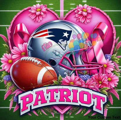 Breast Cancer Awareness NFL Template Bundle
