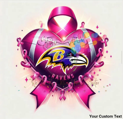 Breast Cancer Awareness NFL Template Bundle