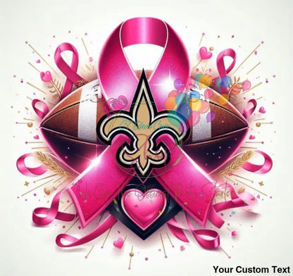 Breast Cancer Awareness NFL Template Bundle