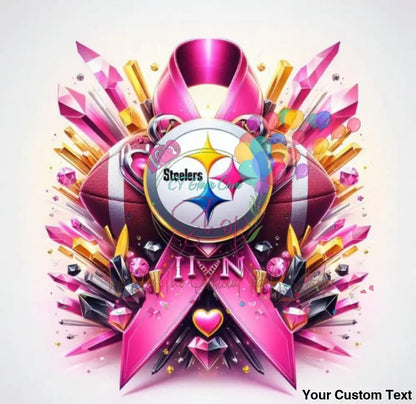 Breast Cancer Awareness NFL Template Bundle