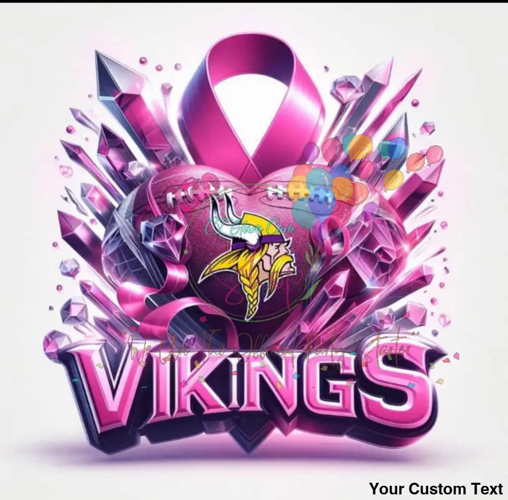 Breast Cancer Awareness NFL Template Bundle