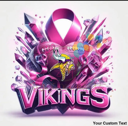 Breast Cancer Awareness NFL Template Bundle