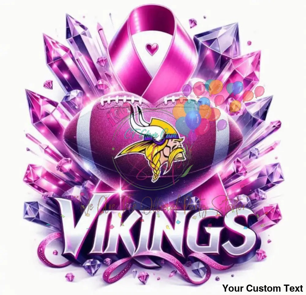 Breast Cancer Awareness NFL Template Bundle