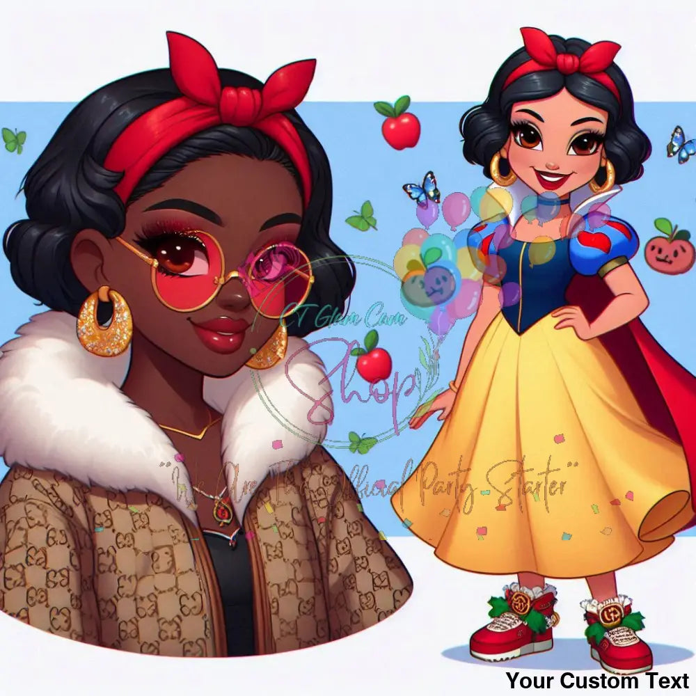 AI Black American Snow White Bundle